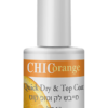 Chic Orange Quick Dry and Top Coat