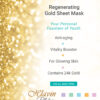 Hlavin Platinum Mask Regenerating Gold Sheet Mask - Image 5
