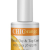 מייבש לק וטופ קוט CHIC Orange