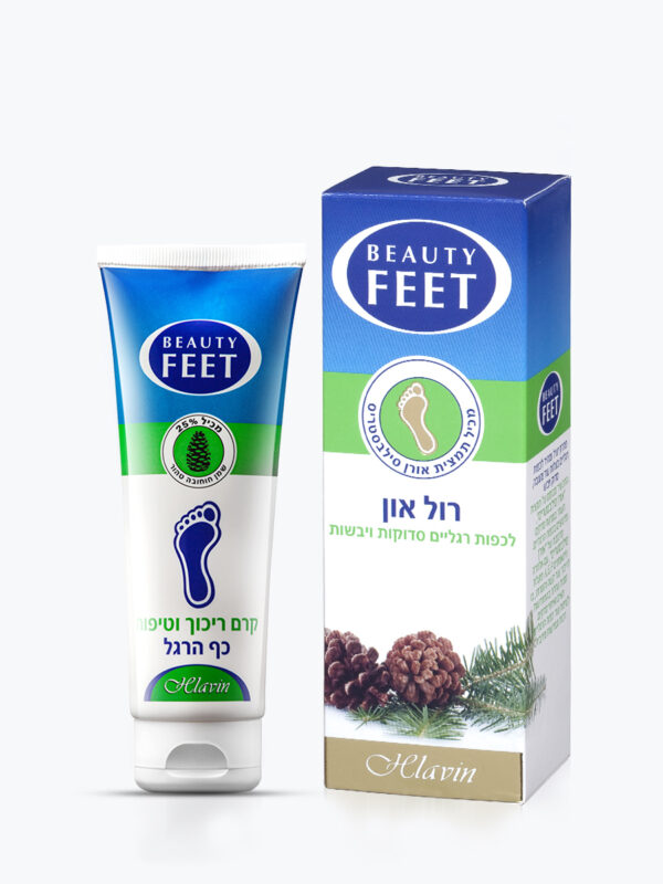 קרם רגליים ביוטי פיט עם אריזה